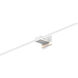 Z-Bar LED 4 inch Matte white Wall Sconce Wall Light, Center Mount